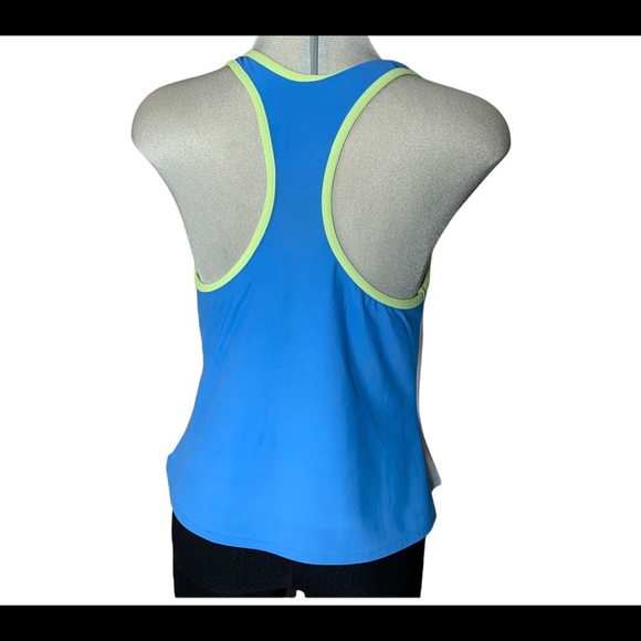 CAZIMI Blue and White Sport Tank Size 14 - Picture 8 of 8